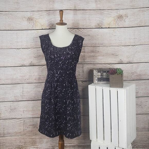Ann‎ Taylor LOFT Abstract Sheath Dress Size 0 - Picture 1 of 4